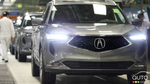 Production of 2022 Acura MDX Officially Underway